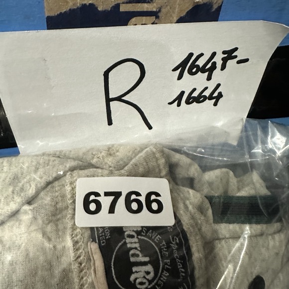 Hard Rock Cafe Las Vegas 90s Athletic Baseball Jersey Men's Large Button Y2K - Picture 11 of 11